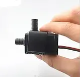 Безщітковий водяний насос 12 В мінізаглибний насос для води 4 л/м помпа для перекачування рідини, акваріумів, фото 3