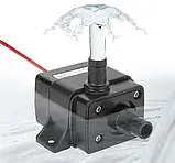 Безщітковий водяний насос 12 В мінізаглибний насос для води 4 л/м помпа для перекачування рідини, акваріумів, фото 2