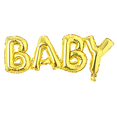 Р238 Гірлянда КИТАЙ-КТ BABY золоті літери (УП)