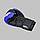 Боксерські рукавиці RDX F4 Boxing Sparring Gloves Hook & Loop BLUE/BLACK 10 унцій, фото 7