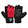 Рукавички для фітнесу RDX W1 HALF RED PLUS-M, фото 3