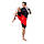 Компресійні шорти для RDX MMA T16 2-в-1 RED/BLACK-XL, фото 7