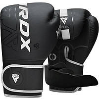 Боксерські рукавиці RDX F6 Kara Matte White 8 унцій (капа в комплекті)