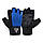 Рукавички для фітнесу RDX W1 HALF BLUE PLUS-L, фото 3