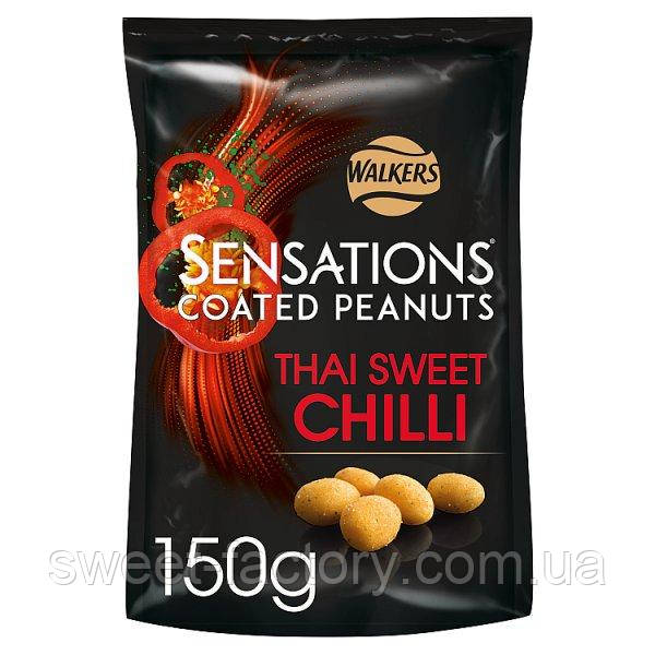 Арахіс Walkers Sensations Peanuts Thai Sweet Chilli 150g, фото 1