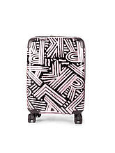 Валіза Spinner з принтом Karl Lagerfeld 1159829113 (Чорний 36 л)