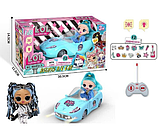 Машина на радіокеруванні для дівчинки з лялькою 029-5 /6/7, рухливі кінцівки, фото 4