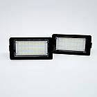 Штатна LED-підсвітка номерних знаків BMW E38, фото 4
