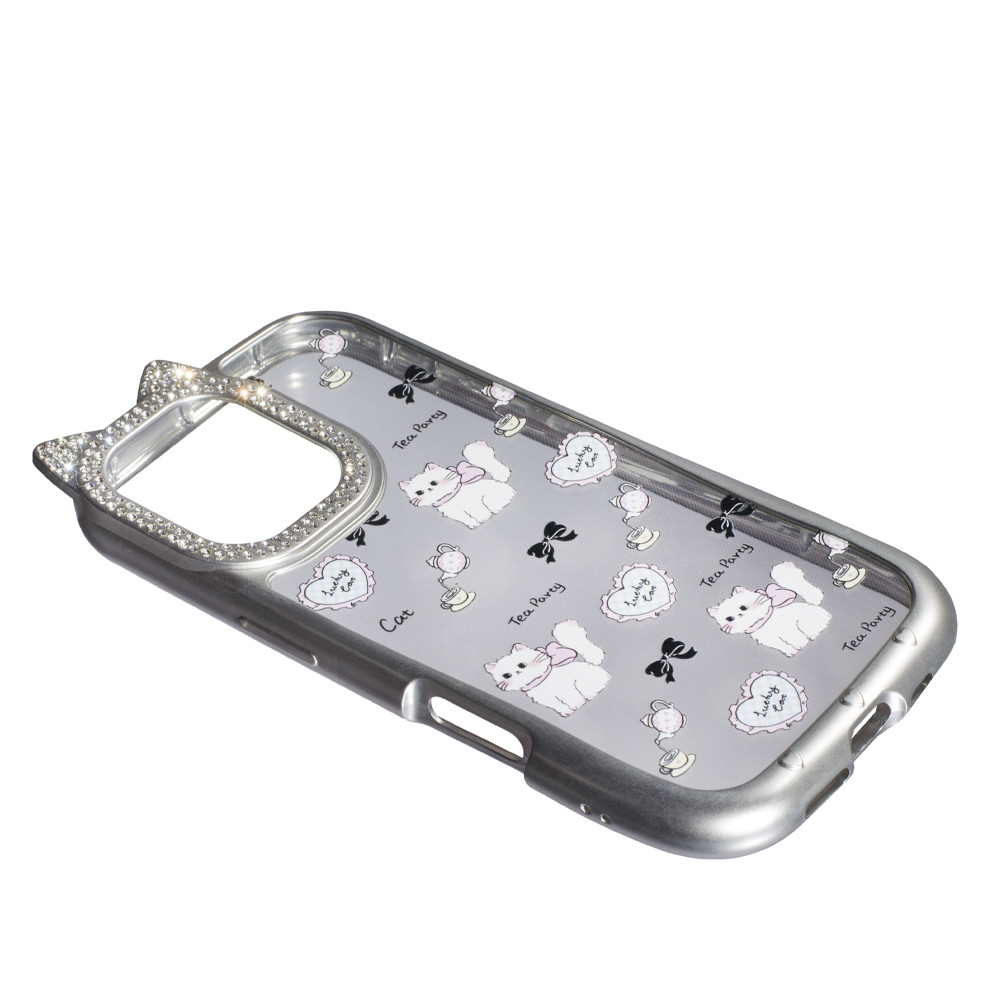 Силіконовий Cute Case для Apple iPhone 16 Pro Max, Tea Party, надійний захист від подряпин і ударів, фото 1