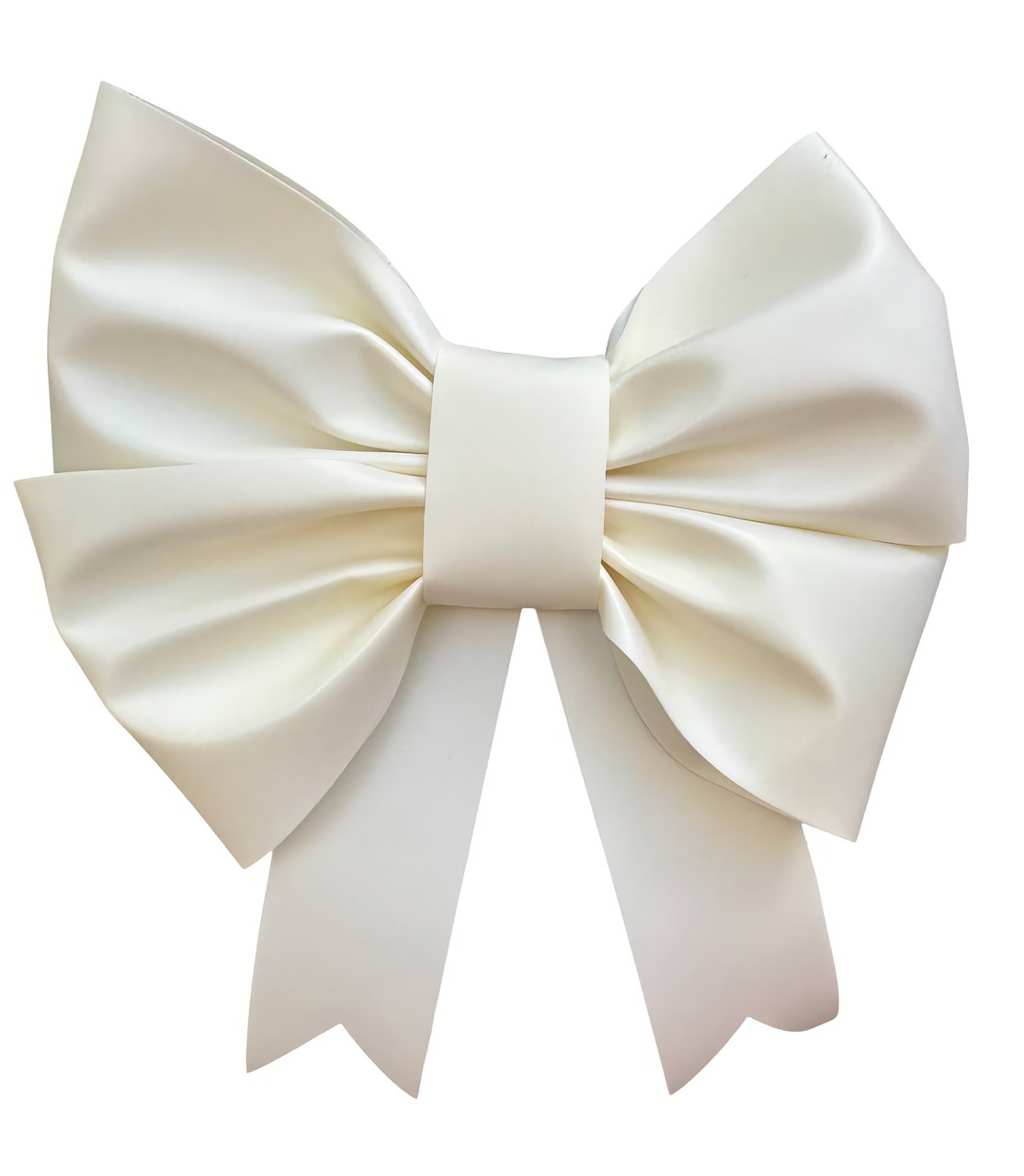 Бант із ізолону молочний 65 см | Milk foam bow 65 cm