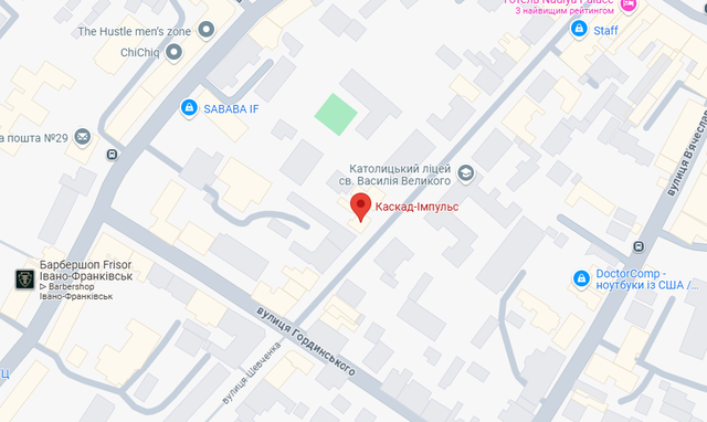 Схема проїзду
