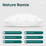 Подушка ПРИРОДА "MEMBRANA PRINT" RAMIE 70*70 см, фото 5