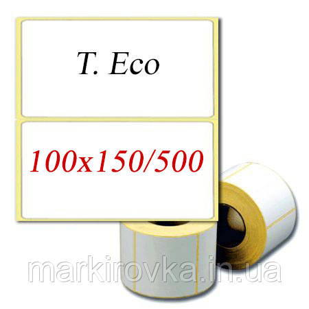 Термоетикетки 101х150 мм. T. Eco. 500 штук в рулоні