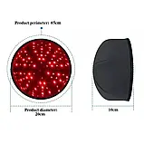 Інфрачервона Шапка RedoPro для росту волосся, світлова Led терапія, 240 діодів 660nm і 850nm, робота від USB, фото 8