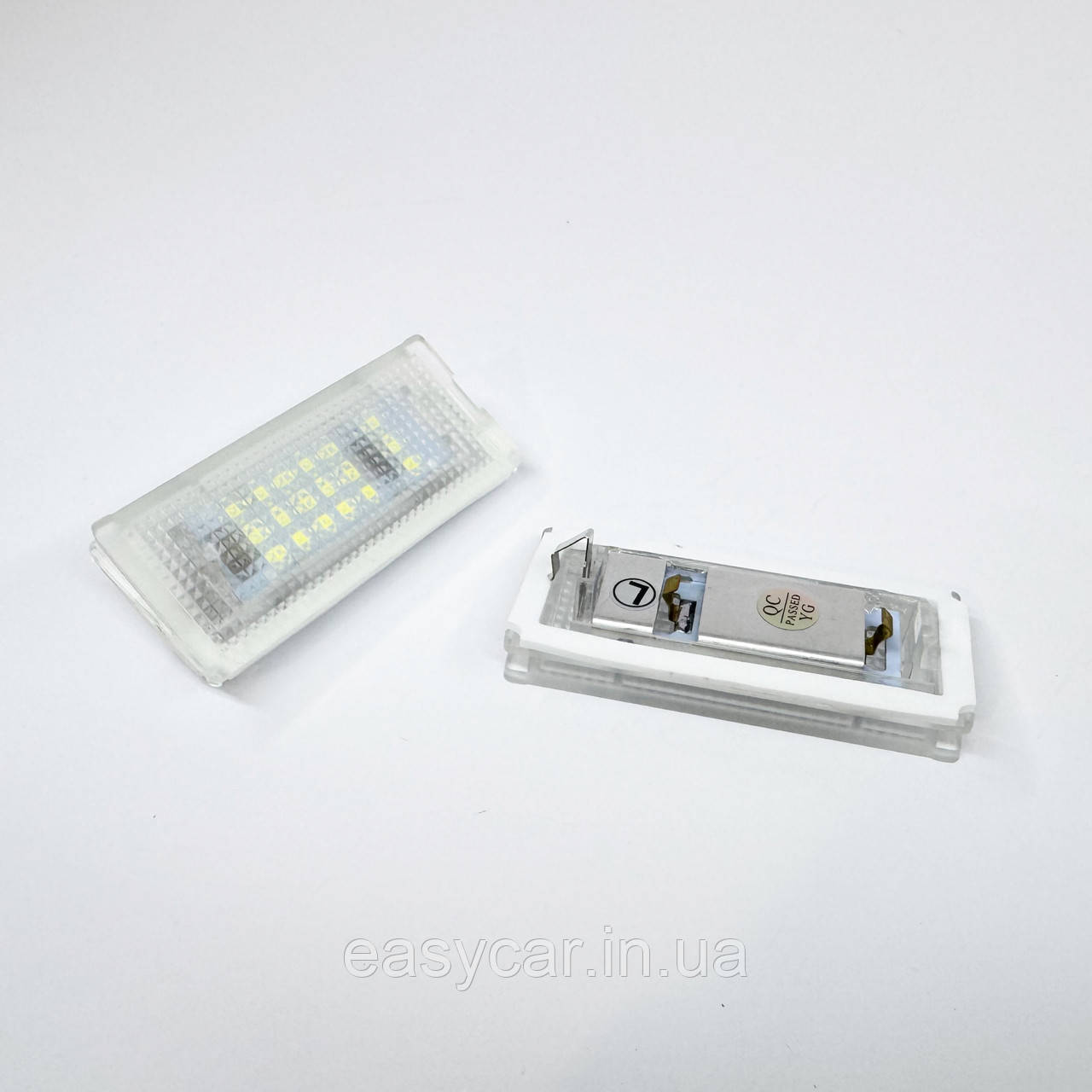 Штатна LED-підсвітка номерних знаків BMW E46 4D (98-2004)