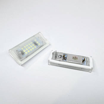 Штатна LED-підсвітка номерних знаків BMW E46 4D (98-2004)