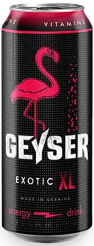Напій енергетичний ТМ Geyser "EXOTIC" 0,5 л з/б