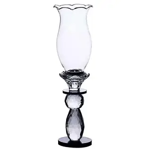 Декоративний скляний підсвічник Fantasy 29 см