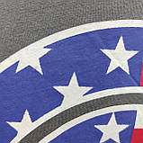 Чоловіча сіра футболка тонка бавовна, фото 3