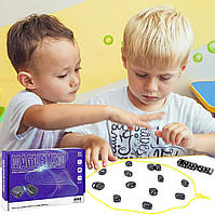 Магнітна шахова гра Niefeel з мішечком для зберігання, портативна дошка для шахів, шашки для дітей та дорослих