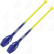 Булави SASAKI FIG M-34GH 44см 150г гума LemonYellow/Blue