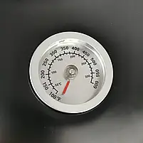 Вугільний гриль-коптильня з тефлоновим матом BBQ Чорний гриль, фото 7