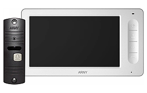 Комплект домофонний ARNY AVD-7005 (AVD-705 + AVP-05 (v.2), White + Brown
