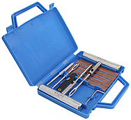 Набір для ремонту автомобільних шин із клеєм 27 од. SATRA S-TR27K