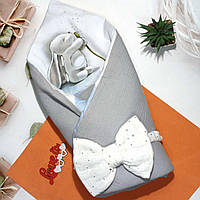 Багатофункціональний мусліновий плед ковдра-конверт на виписку