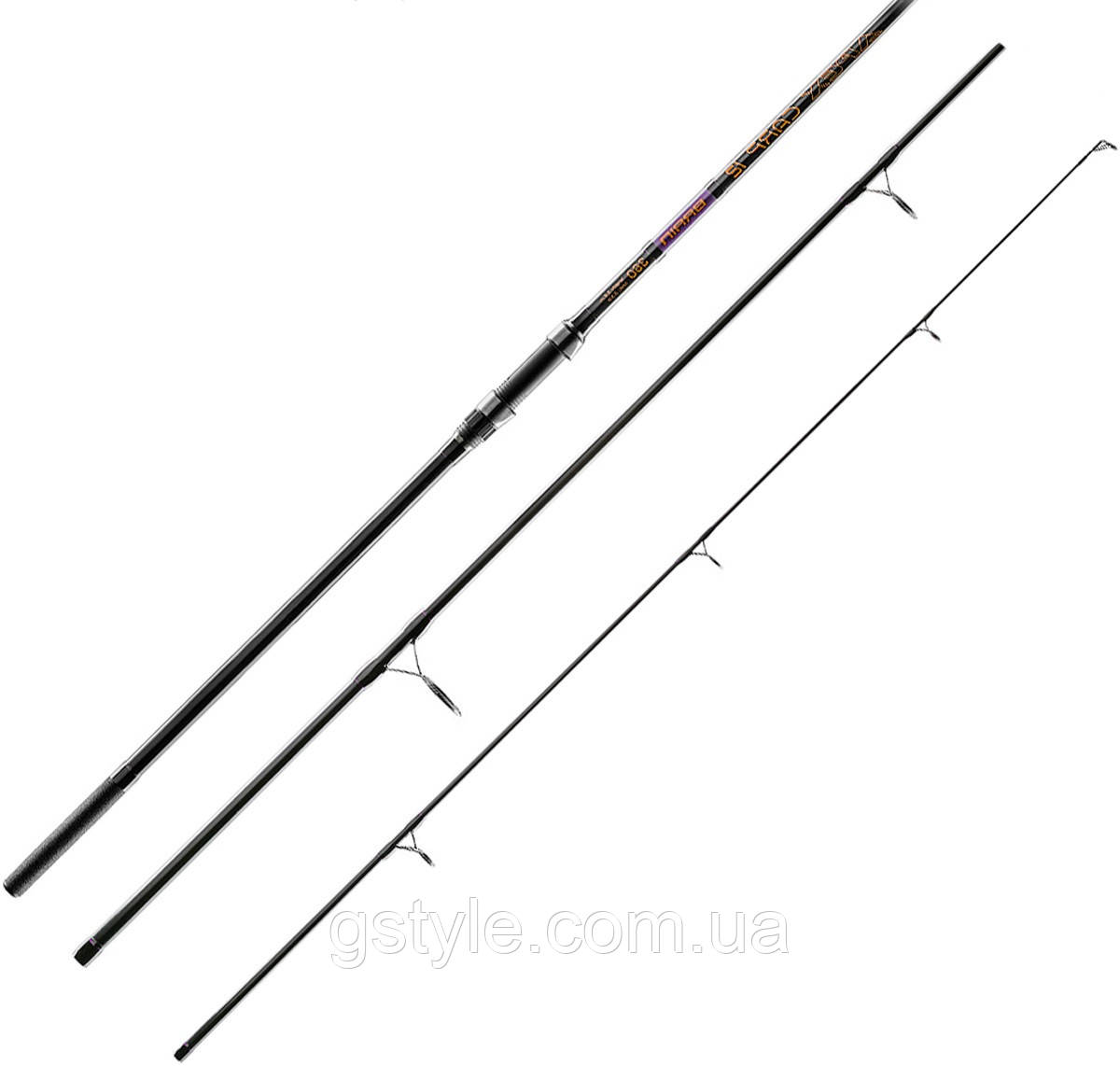 Вудилище коропове Brain Apex Carp 3.6m 4lbs 150г 3 секции