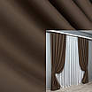 Шторна тканина із колекції "Bagema Rvs". Колір шоколадний. Код 1238ш, фото 7