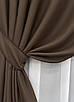 Шторна тканина із колекції "Bagema Rvs". Колір шоколадний. Код 1238ш, фото 4