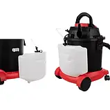 Миючий пилосос 20л, суха, волога з набором насадок Kaminer 23918 Black, фото 5