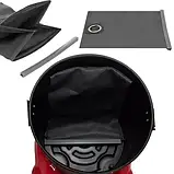 Миючий пилосос 20л, суха, волога з набором насадок Kaminer 23918 Black, фото 8