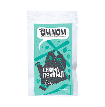 Батончик енергетичний OMNOM сніжна полуниця