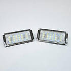 Штатна LED-підсвітка номерних знаків BMW E46 2D Рестайл, фото 4