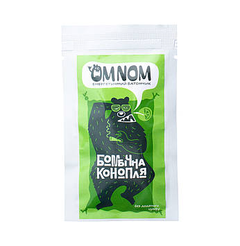 Батончик енергетичний OMNOM бомбічна конопля