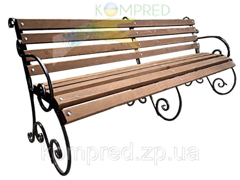 Лава паркова кована 2000мм тр 15х15 Эконом Kompred OLkc-005/1