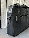 Сумка для ноутбука мужская кожаная, фото 2
