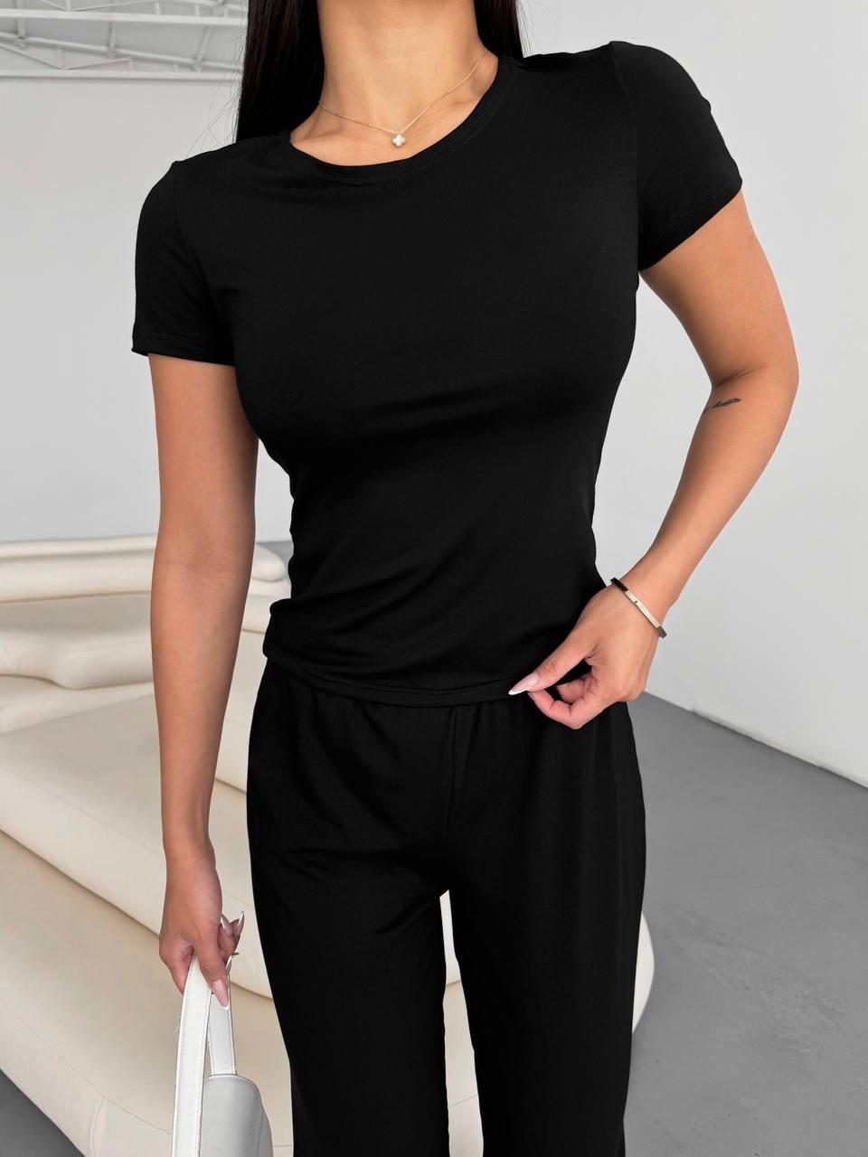 Ідеальний та дуже класний костюм чорного кольору, фото 1