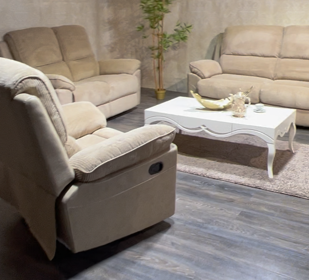 Комплект диван + крісло Брукс