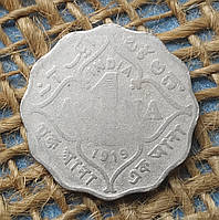 1 анна 1919 року. Iндiя - Британська