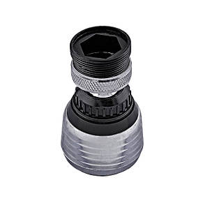 Аератор поворотний CHAMPION AE-001 (латунна куля) M22/M24, фото 3