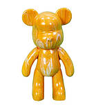 Статуетка ведмедик зроби сам Fluid Bear DIY Bearbrick з фарбами 23 см, фото 7