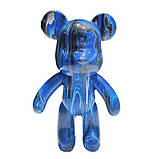 Статуетка ведмедик зроби сам Fluid Bear DIY Bearbrick з фарбами 23 см, фото 3