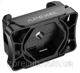 Адаптер смартфона APEXEL швидке встановлення на окуляри діаметром 23-50 мм і смартфони завширшки 66-95 мм