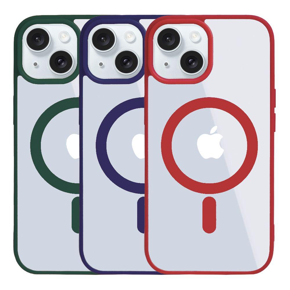 Чохол NEW TPU Color with Magsafe для iPhone 15