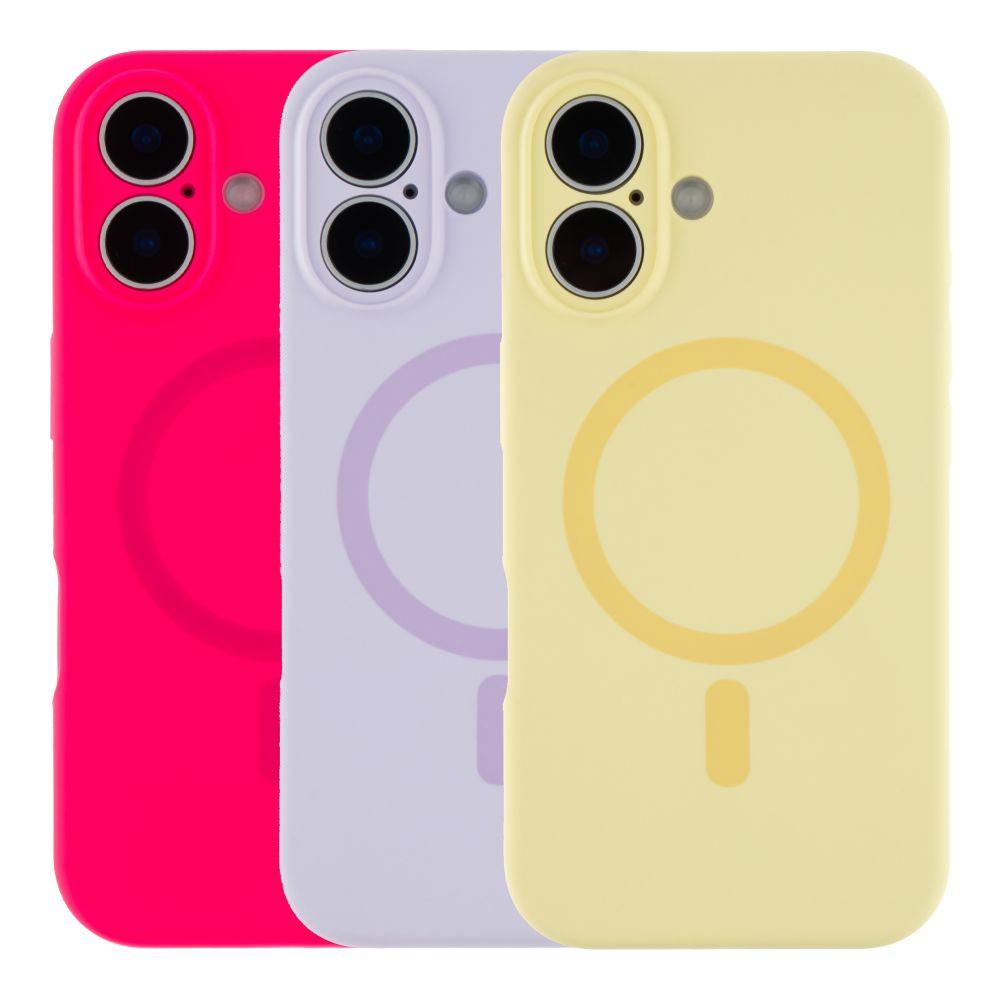 Чохол Glow Silicone Case Full Camera with Magsafe для iPhone 16, фото 1
