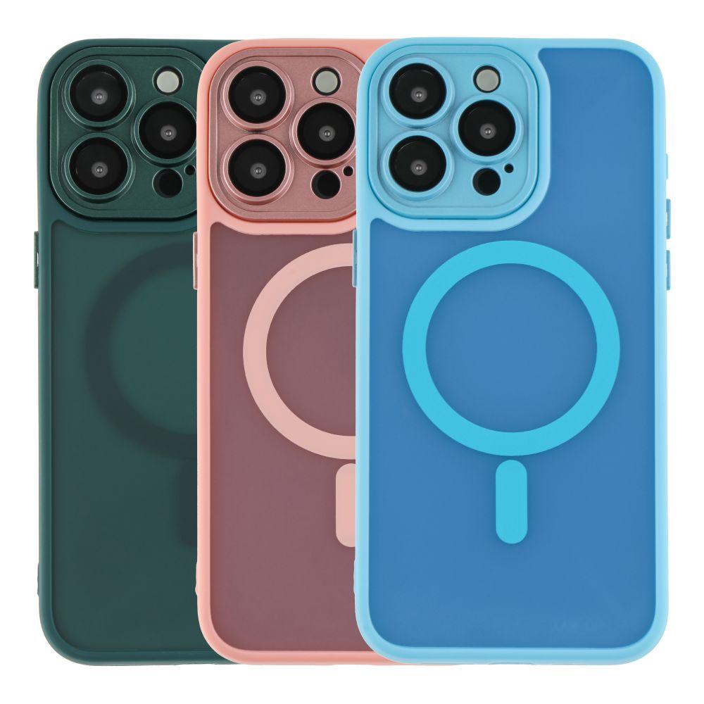 Чохол TPU+PC Magnetic Matte Camera Lens with Magsafe для iPhone 14 Pro Max, фото 1