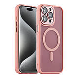 Чехол TPU+PC Magnetic Matte Camera Lens with Magsafe для iPhone 13, фото 2